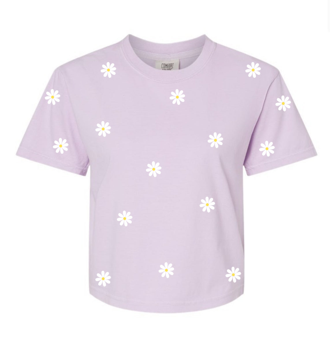 Cropped Daisy Tee