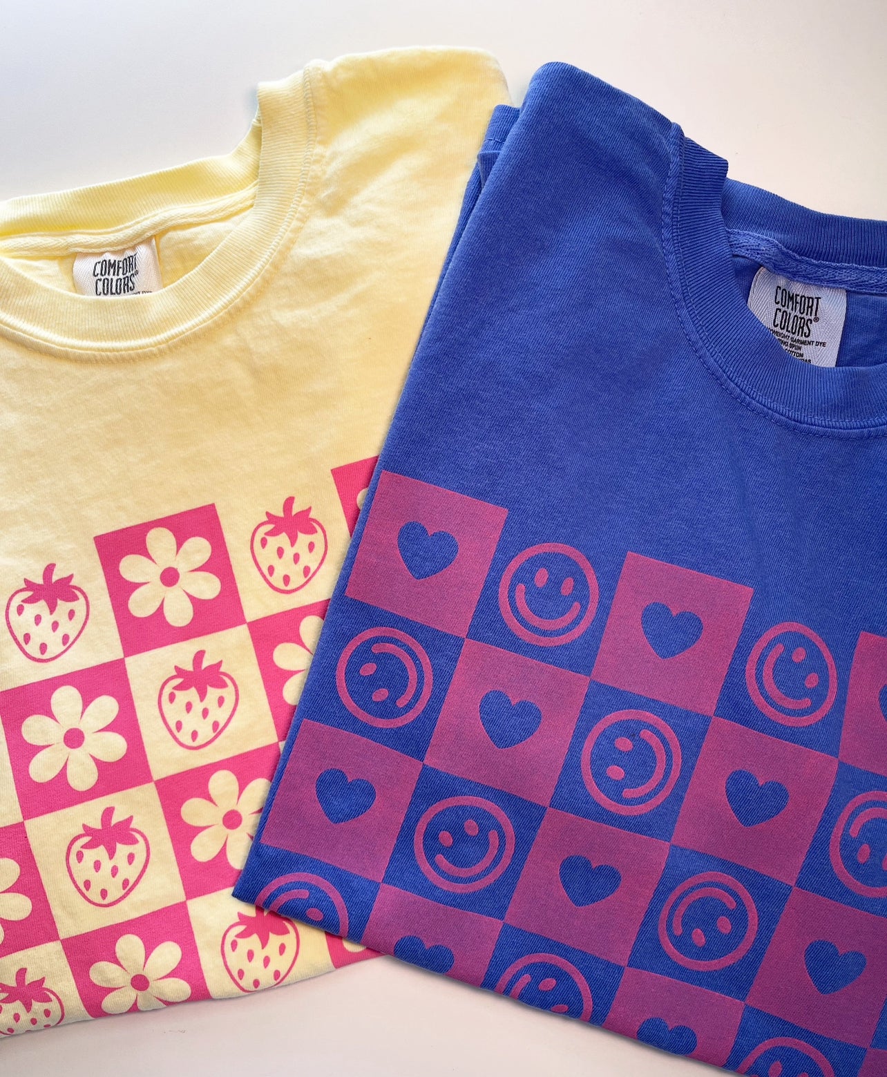 Smiley Checker Graphic T