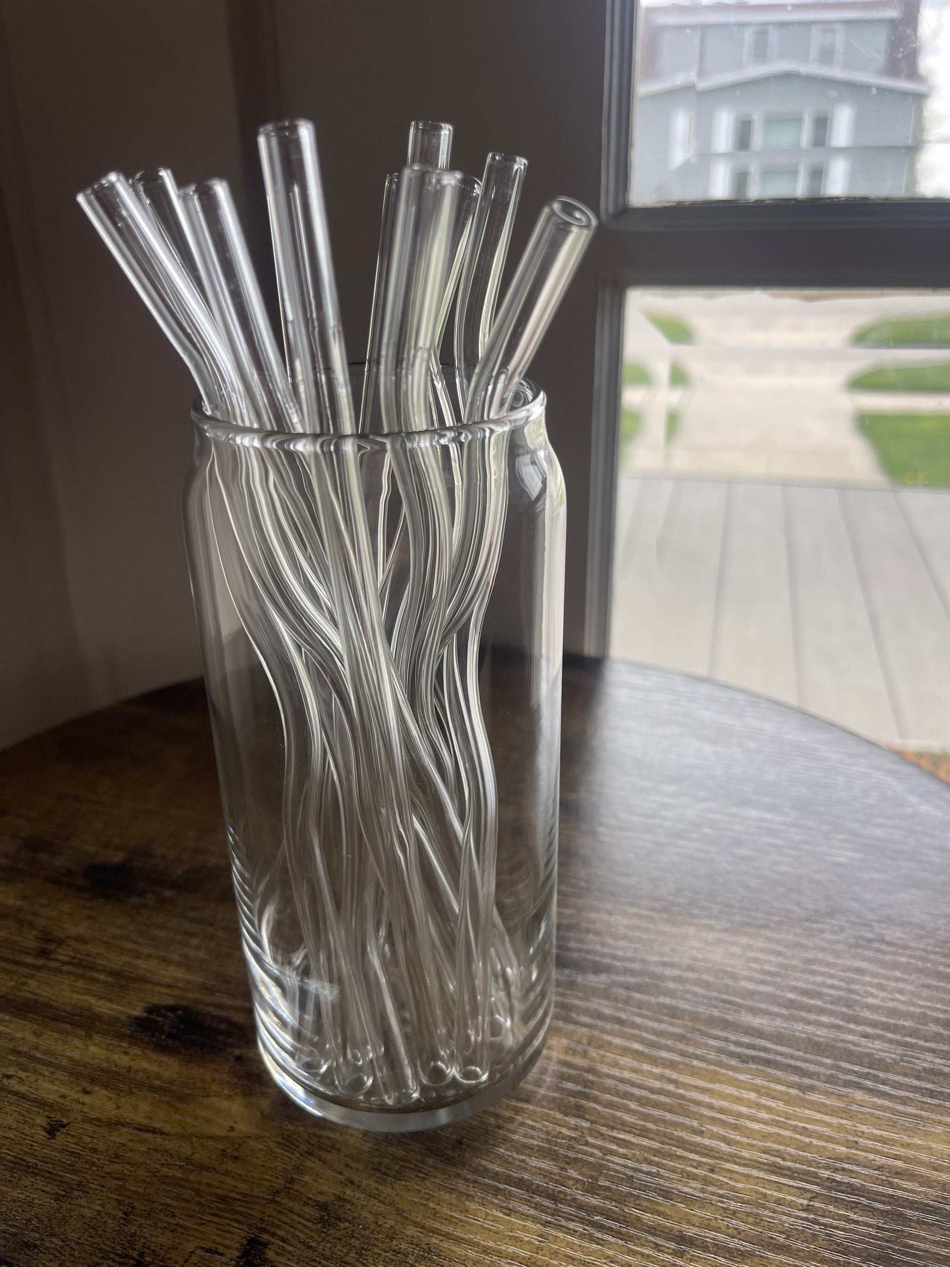 Clear Wavy Straw