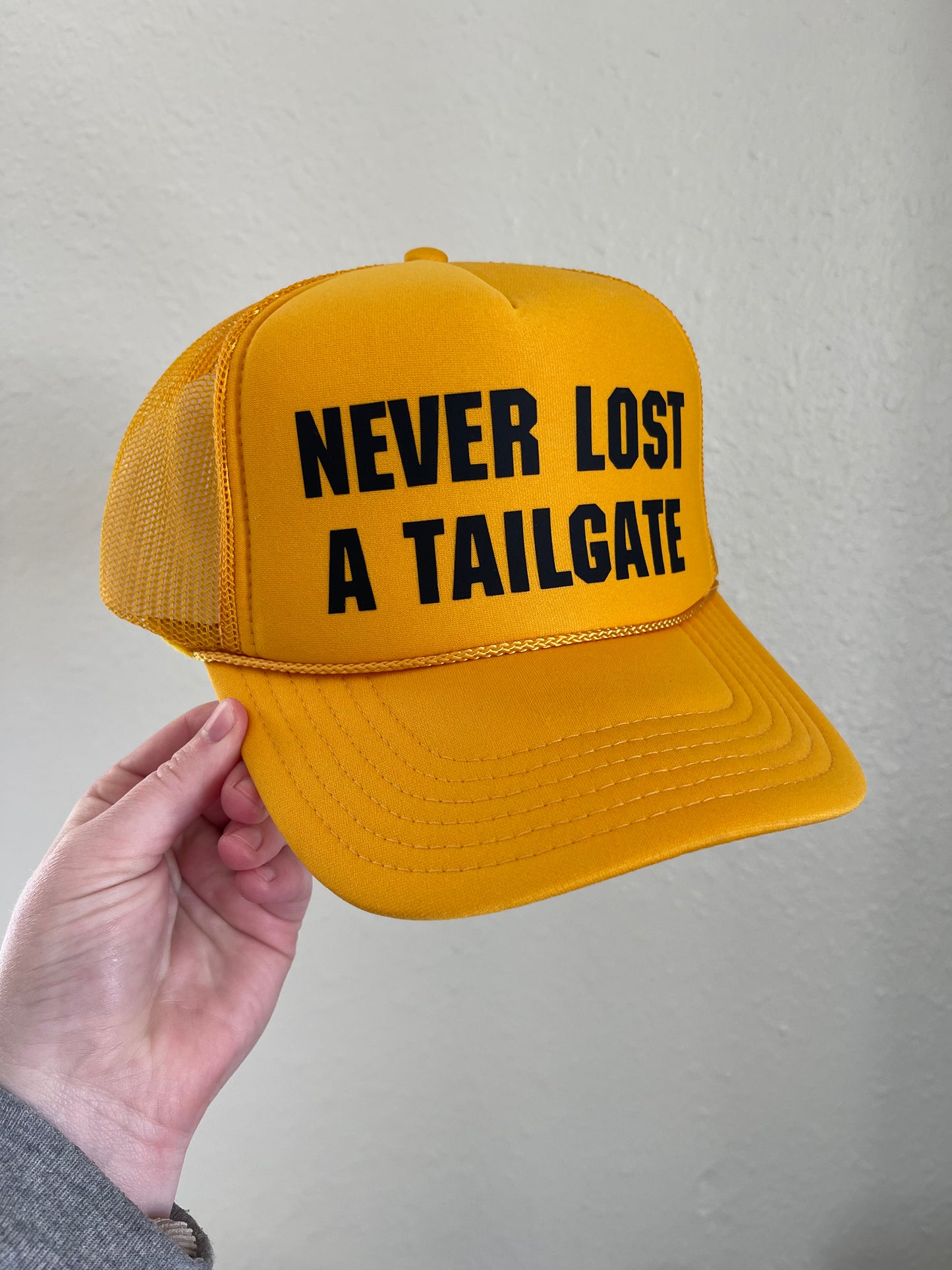 Never Lost A Tailgate Trucker Hat