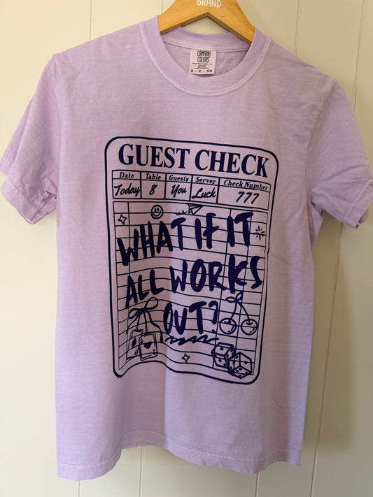 Guest Check Tee